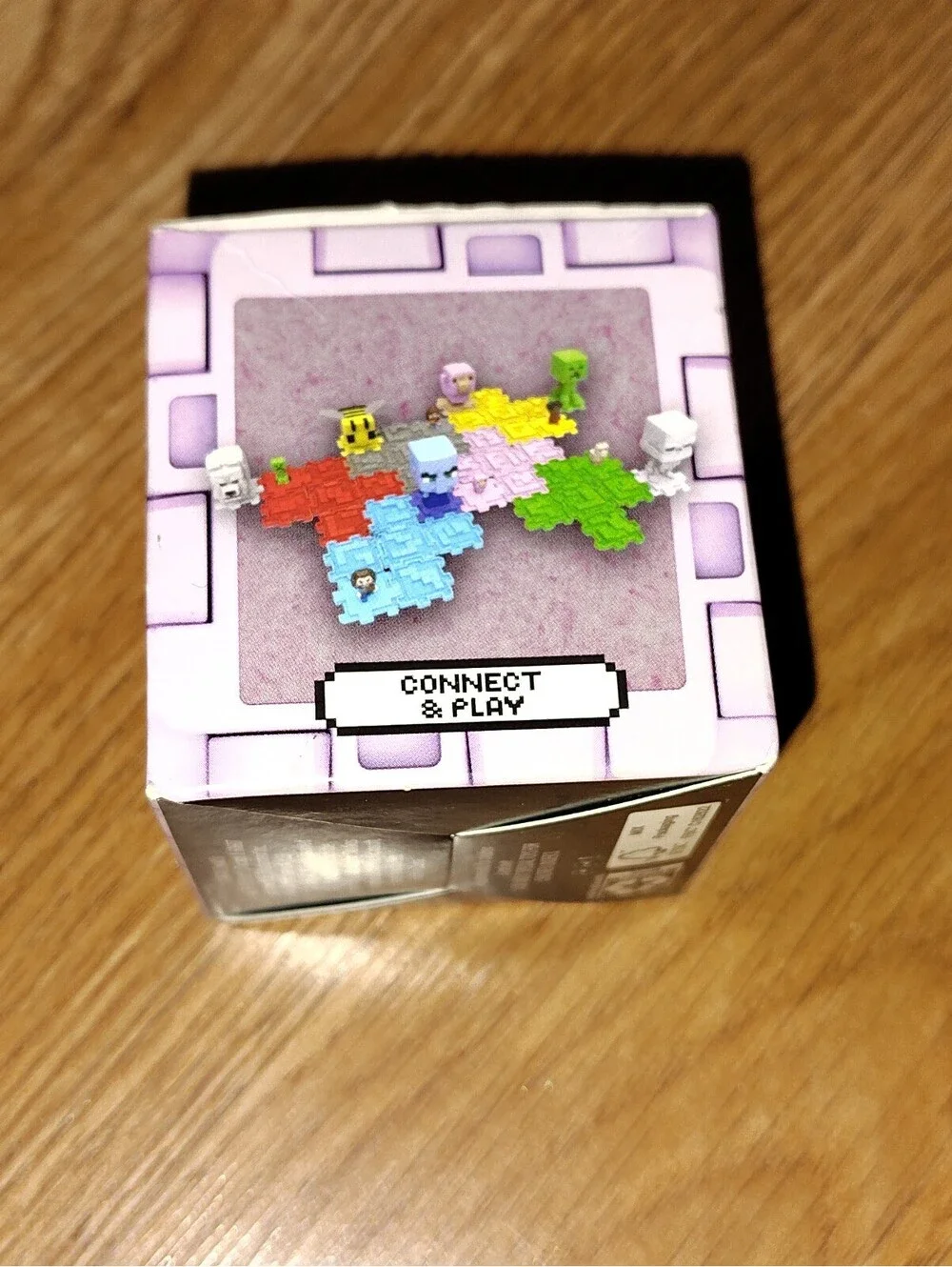 McDonald's Minecraft Movie Happy Meal Toy #11 Pink Wool Block & Pink Sheep